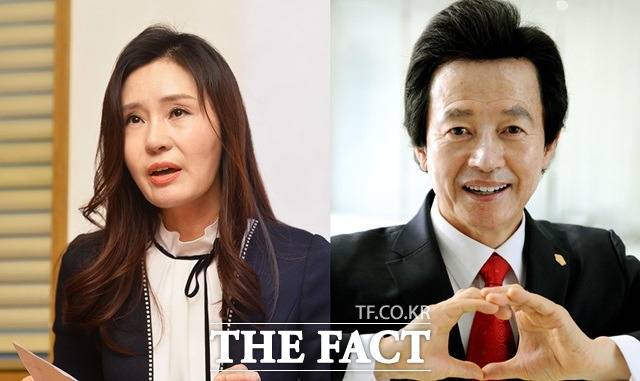 트로트 가수 최사랑이 유튜브 채널 '가로세로연구소'에 출연해 허경영과 사실혼 관계였음을 주장했다. /더팩트DB