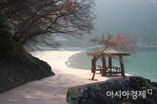 청해포구 촬영지 모습.