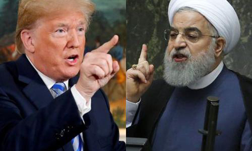 도널드 트럼프 미국 대통령(왼쪽)과 하산 로하니 이란 대통령. 세계일보 자료사진