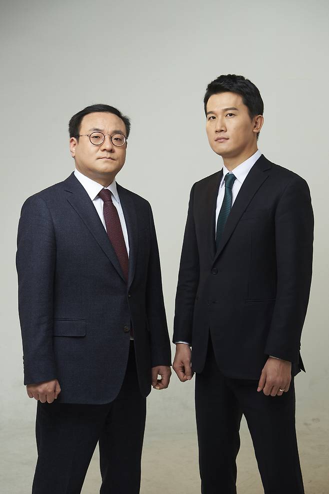 조승원(왼쪽), 엄지인. 사진제공=MBC