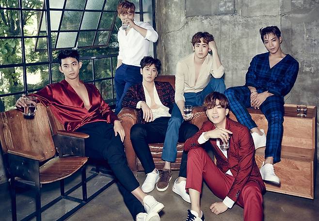 ▲ 그룹 2PM. 제공ㅣJYP엔터테인먼트