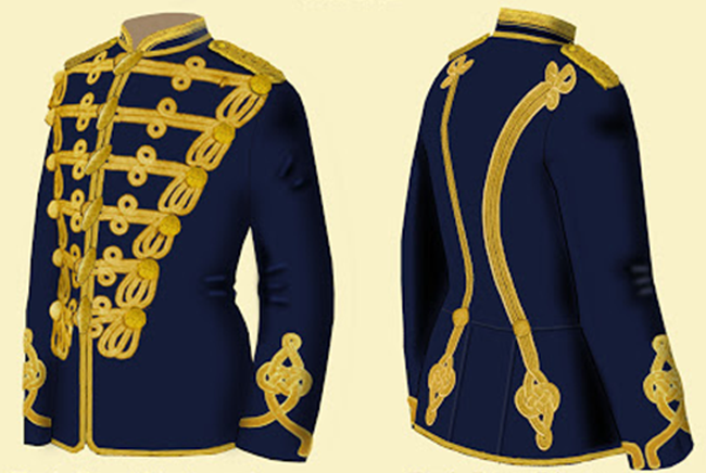 19세기 말, 영국 경기병대 장교(중위)의 복장 /사진=ⓒuniformology.com