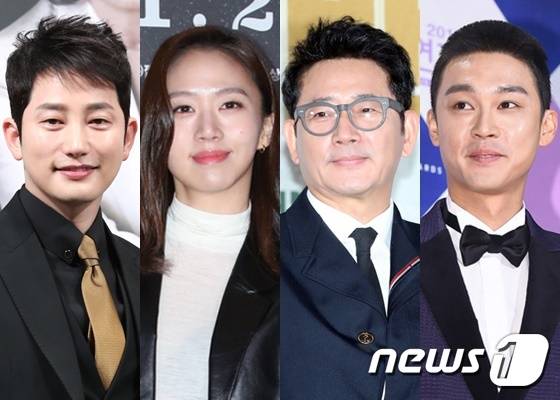 박시후 고성희 전광렬 성혁(왼쪽부터) © 뉴스1 DB