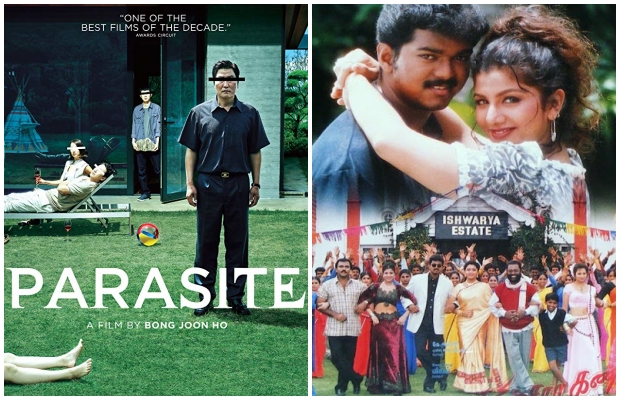 인도의 한 영화 제작자가 봉준호 감독의 영화 ‘기생충’(왼쪽)이 1999년 개봉한 인도 영화 ‘만사라 칸나’(오른쪽)를 표절했다는 황당한 주장을 펼치며 고소를 준비 중이라고 밝혔다.