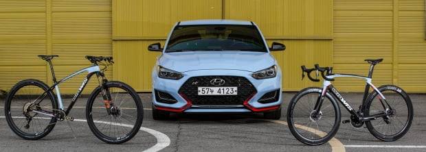 현대차가 위아위스와 협업해 출시하는 ‘N 스페셜 에디션 자전거’. 사진=현대자동차