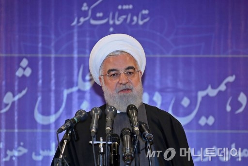 하산 로하니 이란 대통령/사진제공=AFP
