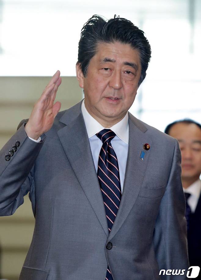 아베 신조 일본 총리 <자료사진> © AFP=뉴스1