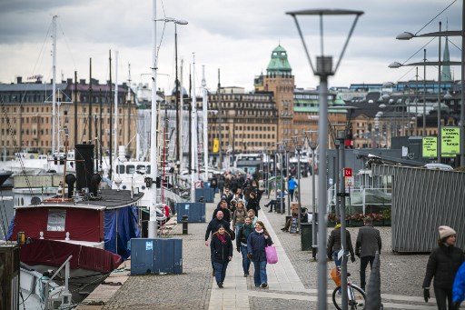 스웨덴 주말 풍경/사진제공=AFP