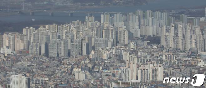 서울의 아파트 전경.(뉴스1 자료사진)© News1 이동해 기자