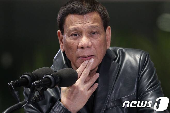 로드리고 두테르테 필리핀 대통령. <자료사진> © AFP=뉴스1