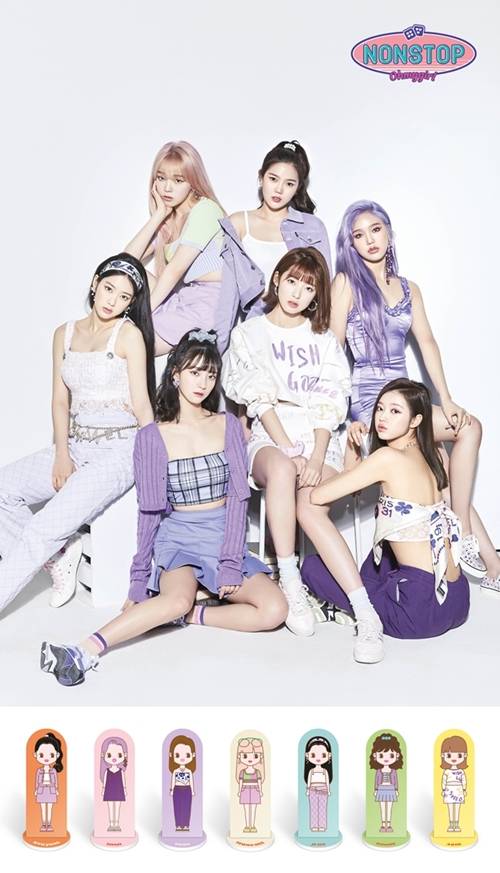 오마이걸(OH MY GIRL)이 바이올렛 컬러의 첫 단체 티저를 오픈했다. 사진=WM엔터테인먼트