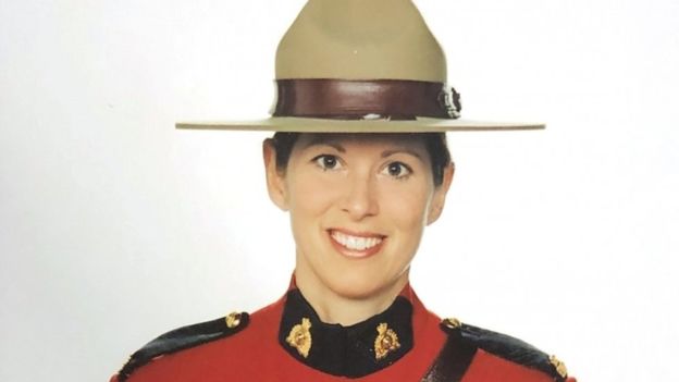 왕립캐나다기마경찰(RCMP)에서 23년을 봉직하다 순직한 하이디 스티븐슨 경사는 두 자녀를 남겼다.노바스코샤 RCMP 제공