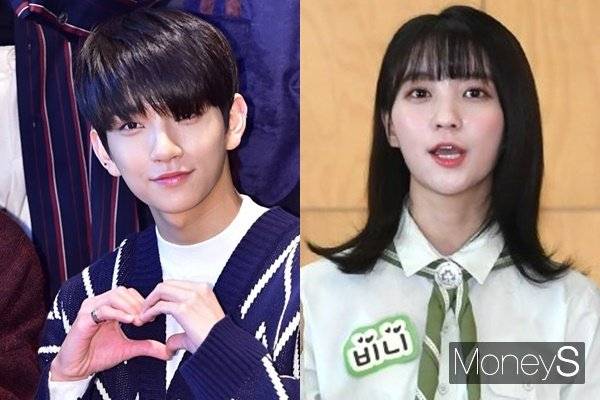 세븐틴 조슈아, 오마이걸 비니. /사진=임한별, 장동규 기자