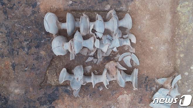 유하리유적지에서 발견된 가야시대 토기. © 뉴스1