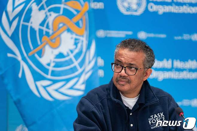 테워드로스 아드하놈 거브러여수스 세계보건기구(WHO) 사무총장 <자료사진> © AFP=뉴스1