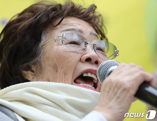 일본구 '위안부' 피해자 이용수 할머니. 2020.1.8/뉴스1 © News1 신웅수 기자