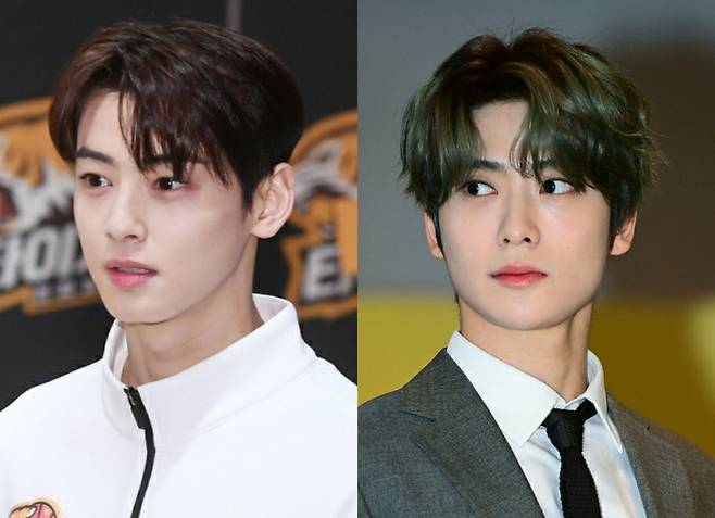 차은우(왼쪽) 재현