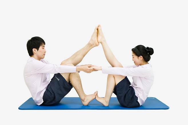 ◇무릎 스트레칭