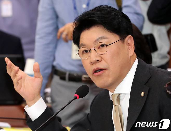 장제원 미래통합당 의원 2019.10.21/뉴스1 © News1 이종덕 기자