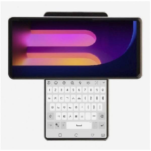 코드명 '윙'으로 지정된 LG 차세대 스마트폰 예상 렌더링 이미지/사진=폰아레나 캡처