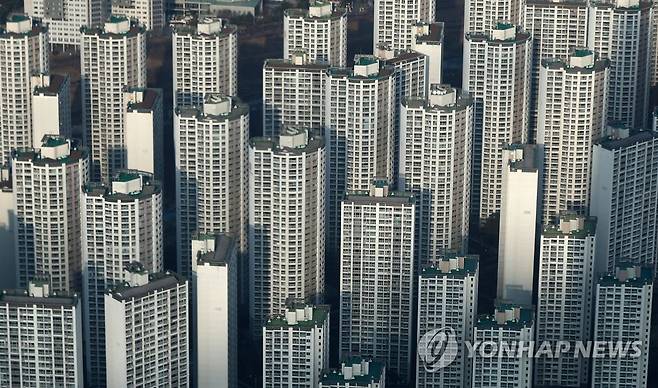 서울 송파구의 아파트 단지 모습 [연합뉴스 자료사진]
