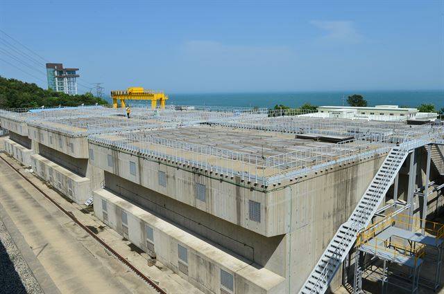 한국수력원자력 월성 원자력본부 맥스터 전경/사진제공=한국수력원자력