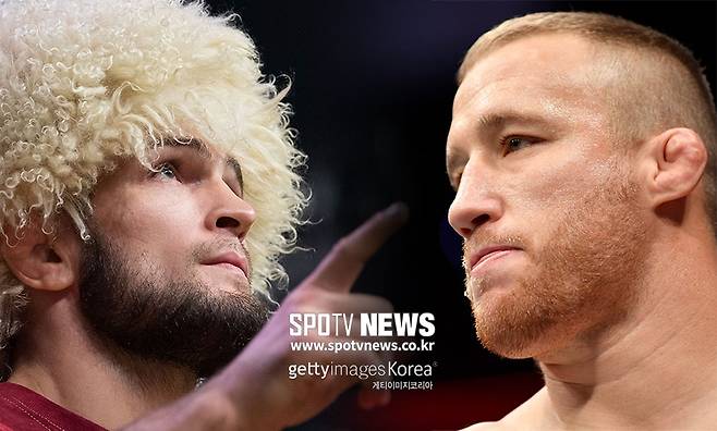 ▲ 하빕 누르마고메도프와 저스틴 개이치의 UFC 라이트급 통합 타이틀전이 9월로 추진 중이다.