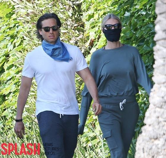 브래드 팰척, 기네스 팰트로/ 사진제공=Splash News © 뉴스1