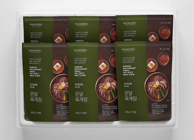 워커힐호텔앤리조트는 호텔 레스토랑에서 판매하는 육개장과 갈비탕을 HMR 상품으로 구성해 온·오프라인에서 판매 중이다. /사진=워커힐호텔앤리조트