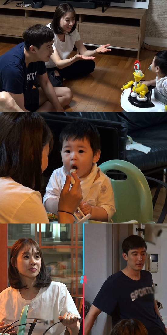 '동상이몽2' 3주년 특집 방송에서는 장신영과 강경준 부부가 출연해 역대급 육아 전쟁으로 인해 애정전선에 이상한 기류가 감지되는 모습이 전파를 탈 예정이다. /SBS '동상이몽2' 제공