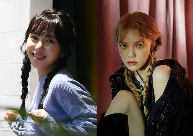 걸그룹 AOA 출신 권민아와 지민 (사진=황진환 기자/노컷뉴스 자료사진, AOA 공식 페이스북)