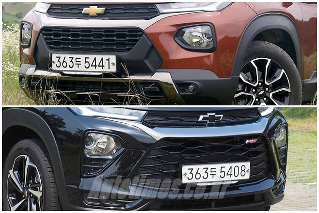 액티브(위), RS(아래)