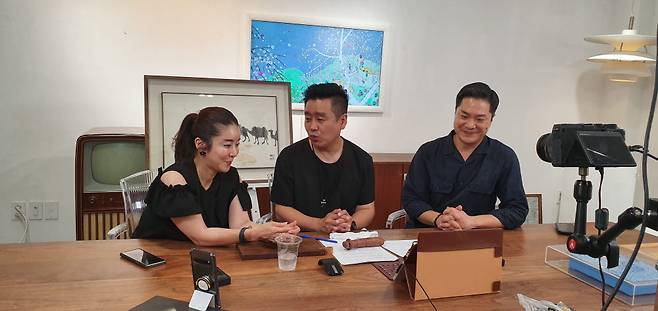 최근 이광기는 유튜브 채널 광끼마켓과 함께 다양한 예술 관련 콘텐츠들을 선보이고 있다. (사진=끼스튜디오 제공)