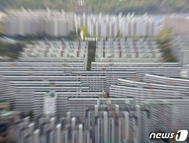 서울 아파트 단지의 모습.© News1 신웅수 기자