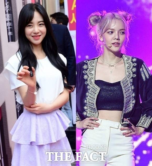 지난달 3일 권민아의 폭로로 지민은 많은 비판을 받았고 결국 AOA 탈퇴와 활동중단을 결정했다. /더팩트 DB