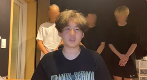 힙합 유튜버 류정란이 CGV 무단 침입 논란에 대해 사과한 가운데, CGV이 강경 대응을 예고했다. 사진=영상 캡쳐