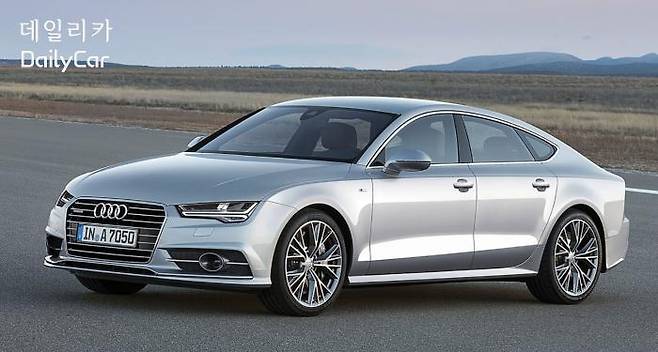 아우디, A7 (패스트백이면서도 해치백 구조의 세단. 1세대)