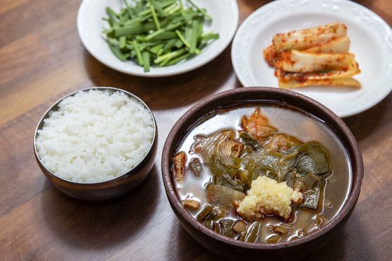 대구의 노포 ‘국일따로국밥’이 원조라는 따로국밥.