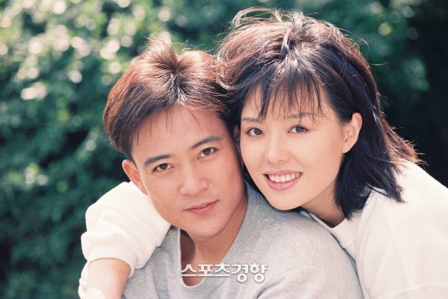 1993년 최수종-하희라 커플. 경향신문 DB