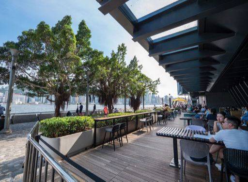 홍콩 미술관 카페