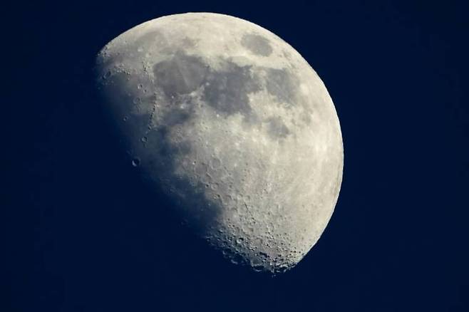 달의 모습(사진+AFP 연합뉴스)