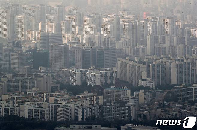 서울 시내 아파트 단지 모습.© News1 이동해 기자