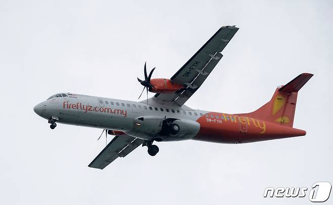 파이어플라이의 ATR 72-400 여객기. 사진 속 항공기는 기사와 무관. © 로이터=뉴스1