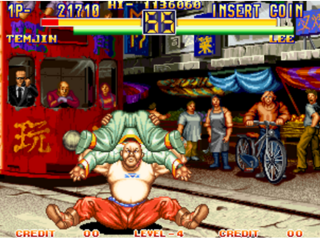 굴욕적인 자세를 보여주는 테무진의 몽고 뇌격탄. 엉덩이를 잡고 있는 그 모습이 참 아름드럽...)