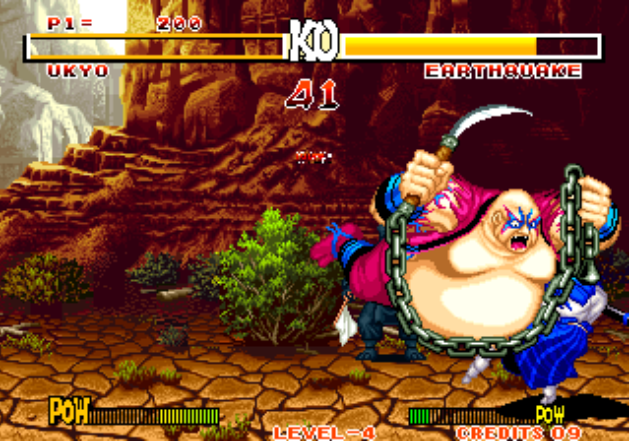 (또 다른 공중 공격 또한 곱상하진 않다... 하아)