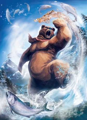 (그야말로 악독한 표정을 숨기지 못하는 쿠마)