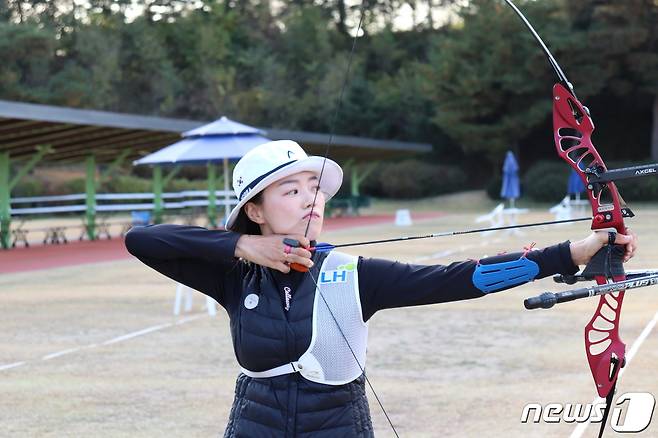 리우올림픽 2관왕 장혜진(LH)이 2021년도 양궁 리커브 국가대표 2차 선발전을 1위로 통과했다. (대한양궁협회 제공) © 뉴스1