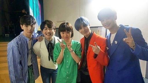 샤이니와 고(故) 박지선/ 사진=샤이니 키 인스타그램 © 뉴스1