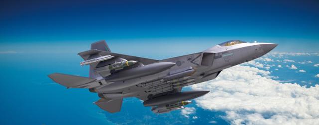 차세대 전투기 KF-X의 3D 이미지. 한국항공우주산업 제공
