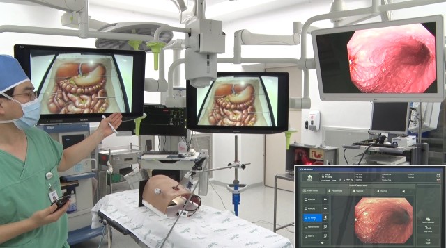 환자 병변의 영상 자료를 통합적으로 보면서 좀더 정밀한 수술을 할 수 있게 하는 인테그레이션 시스템./서울대병원 제공